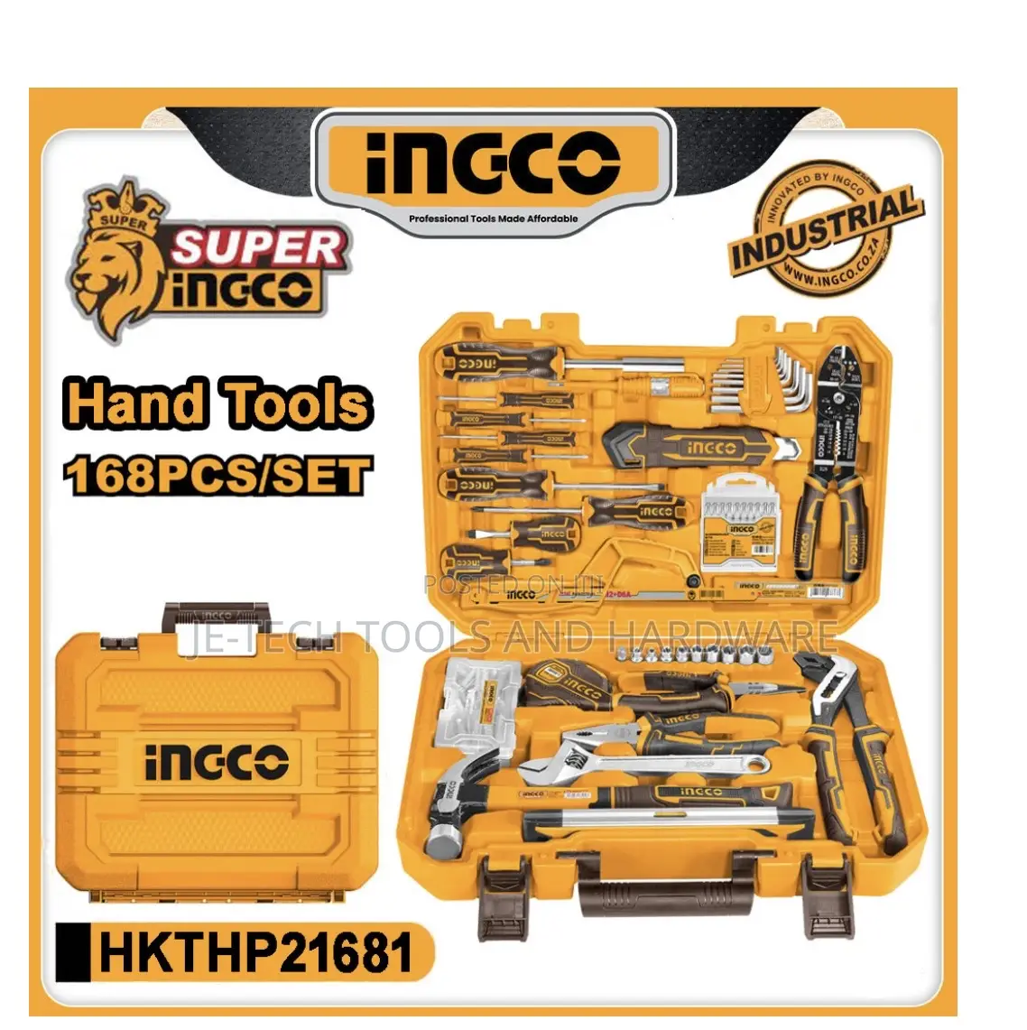 Ingco 168 PCS Tools Set