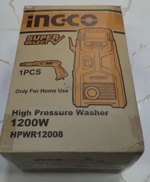 Photo - Ingco Hpwr12008 Pressure Washer 1200w