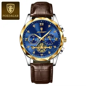 Poedagar Arc Leather Watch