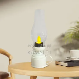 Vintage Kerosene Lamp Electronic Swing Candle, Flameless