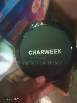 Solar Standing Fan With It Panel and 2 Bulbs Available