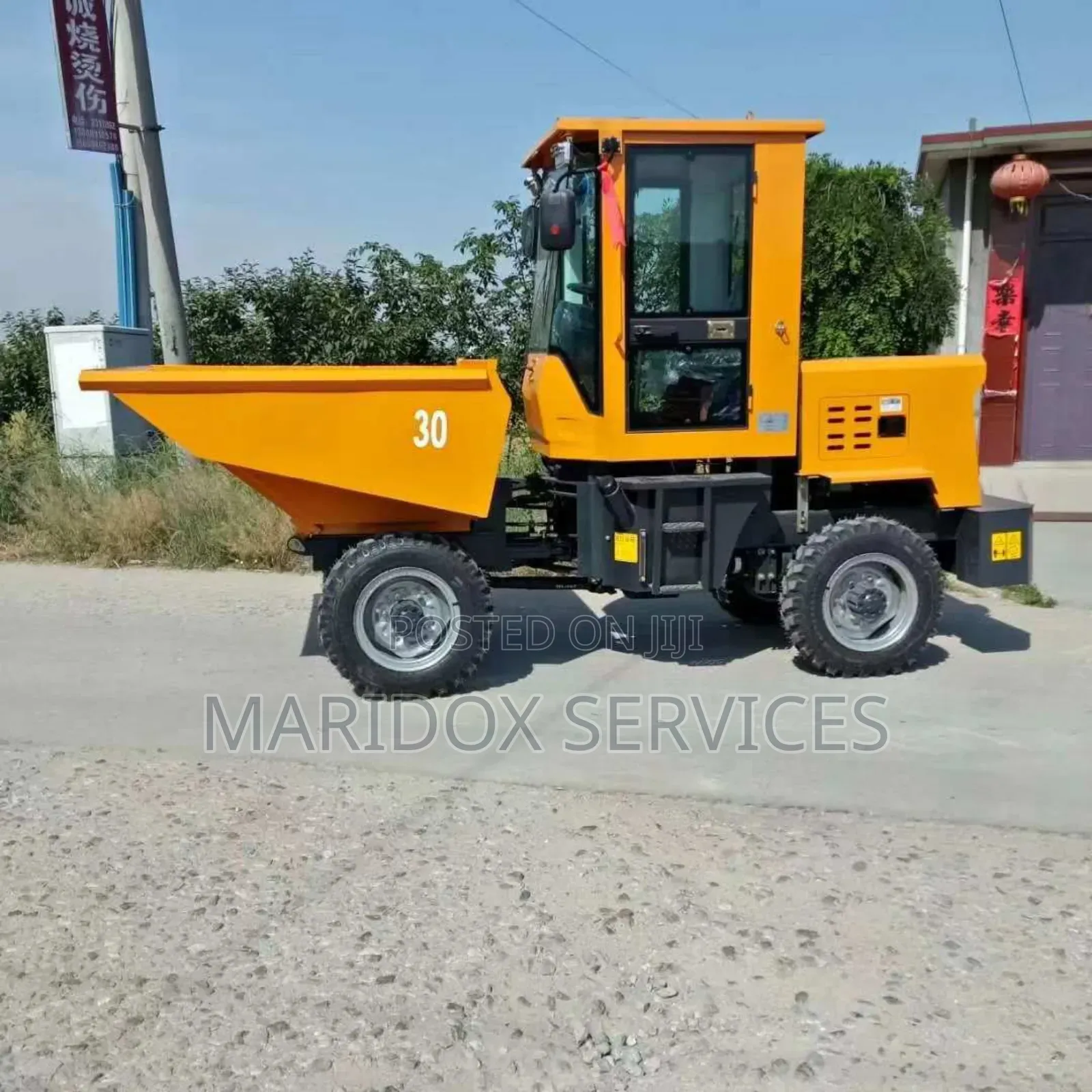 Dumper for Concrete 3tonsx4 Wheel Drive