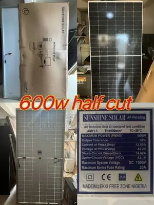 Mono Panels Available All Watts