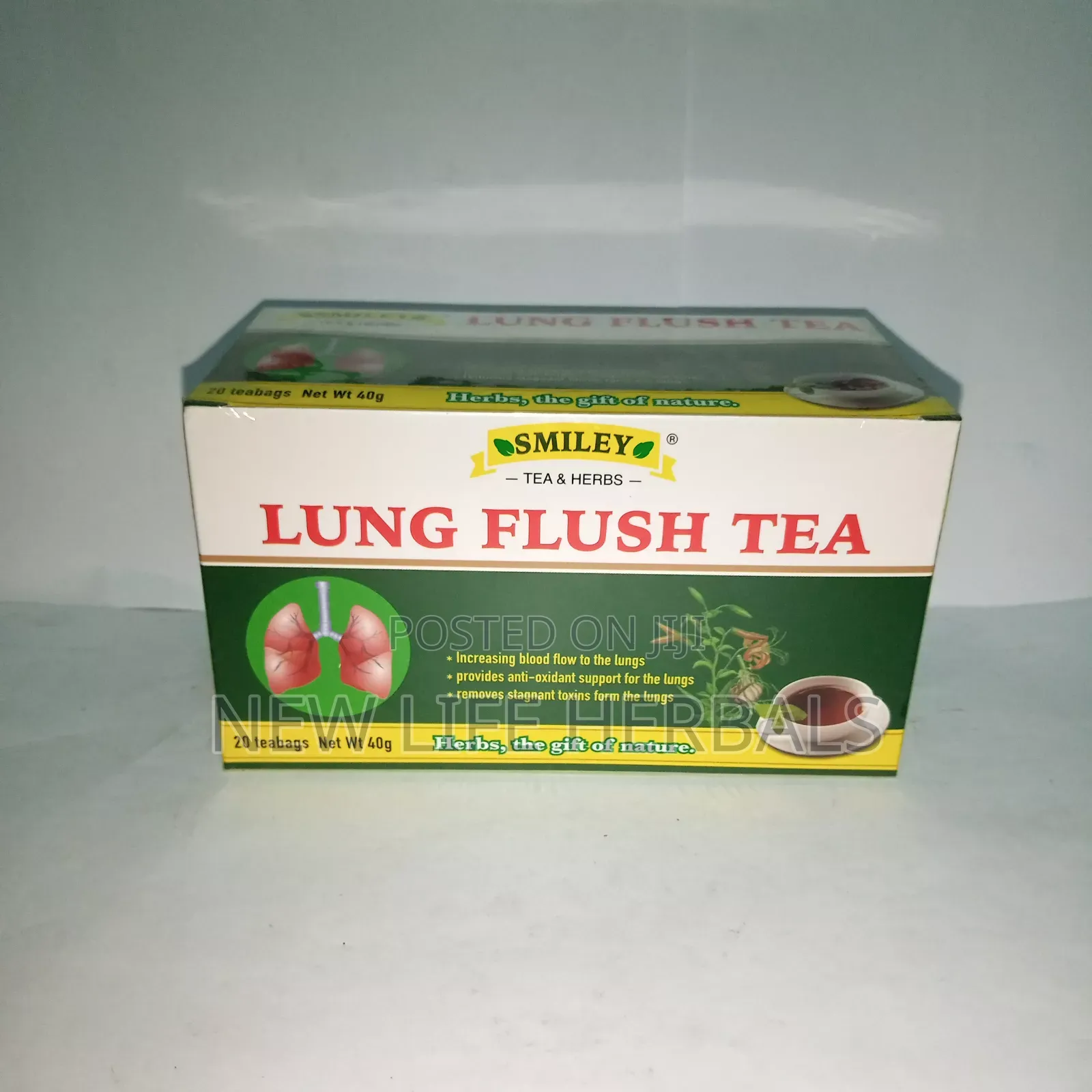 Natural Lung Flush Herbal Tea