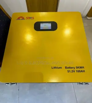 Smssolar Lithium Ion Battery 5kwh 51.2v With 5years Warranty