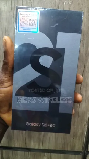 New Samsung Galaxy S21+ 5G 256 GB Rose Gold