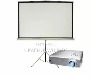 High Lumen Projector and Screen Available for Rent