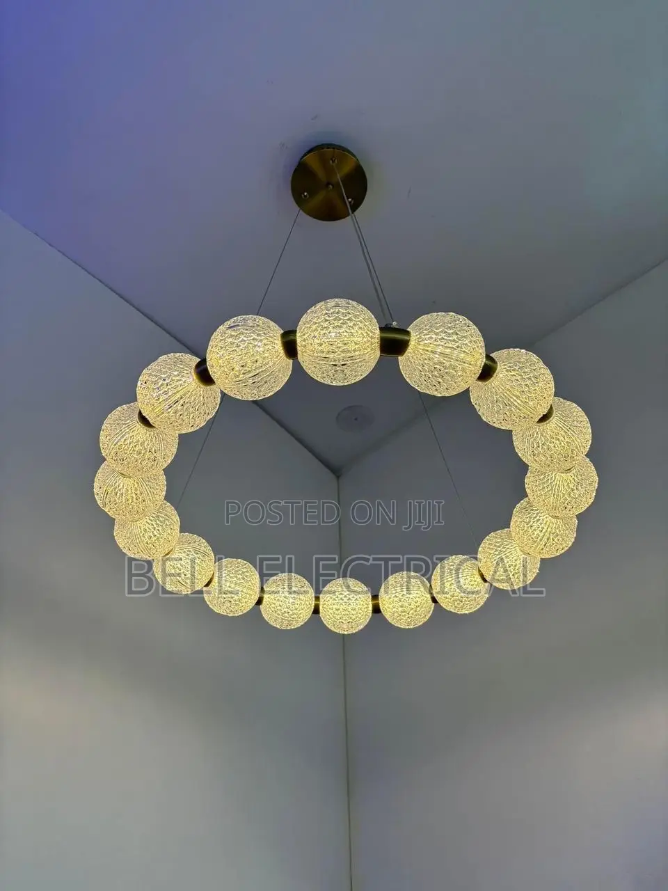 Luxury Crystal Globe Chandelier