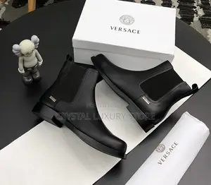 Photo - Versace Quality Luxury Men Genuine Leather Shoe