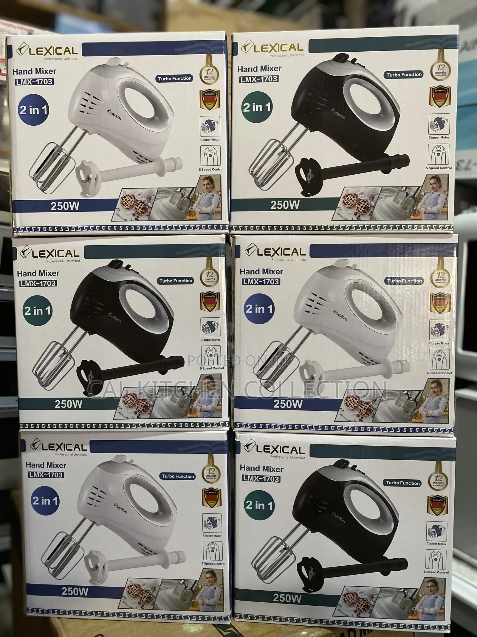 Lexical 2 in 1 Hand Mixer