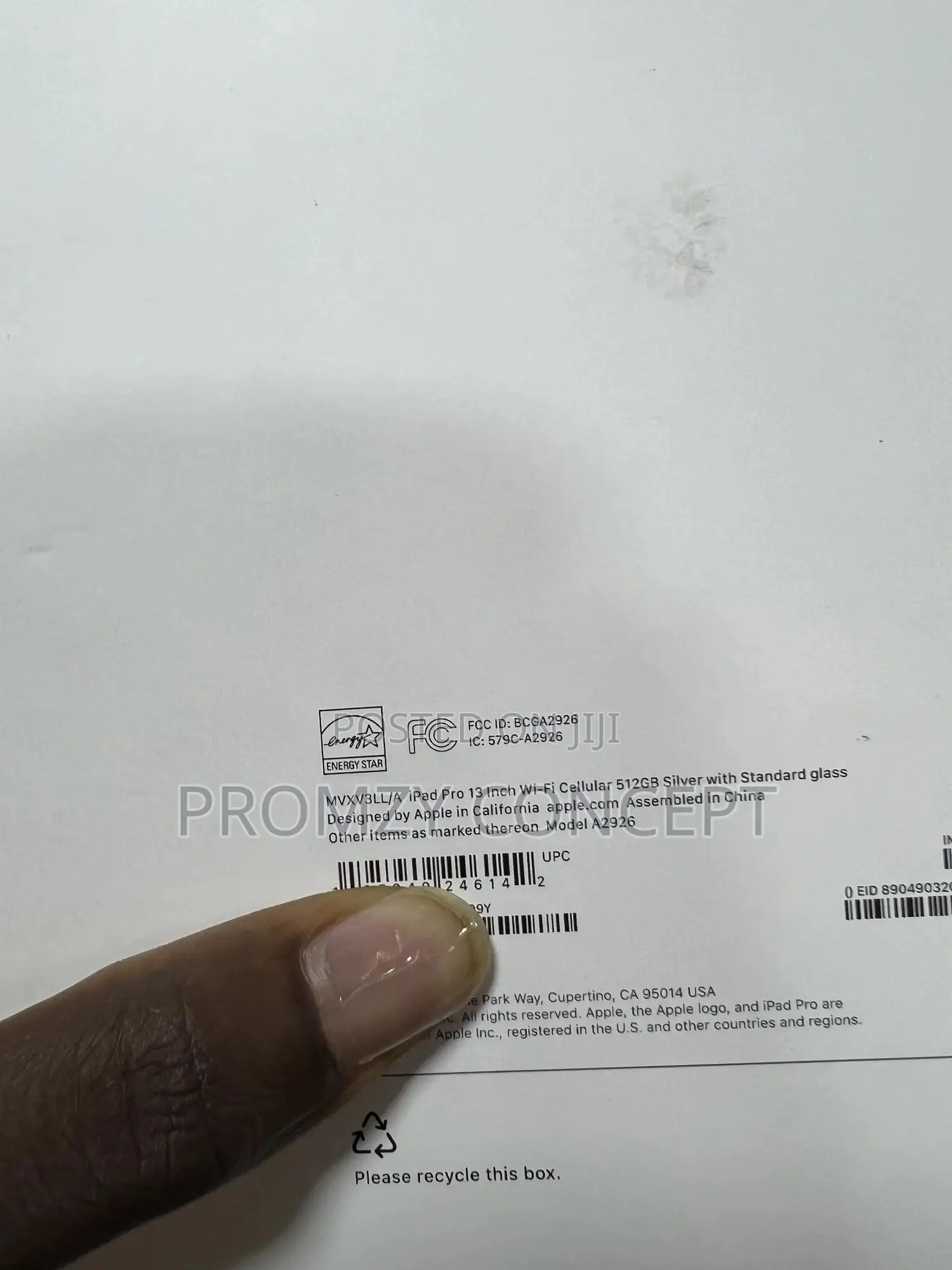 New Apple iPad Pro 13 (2024) 512 GB Silver