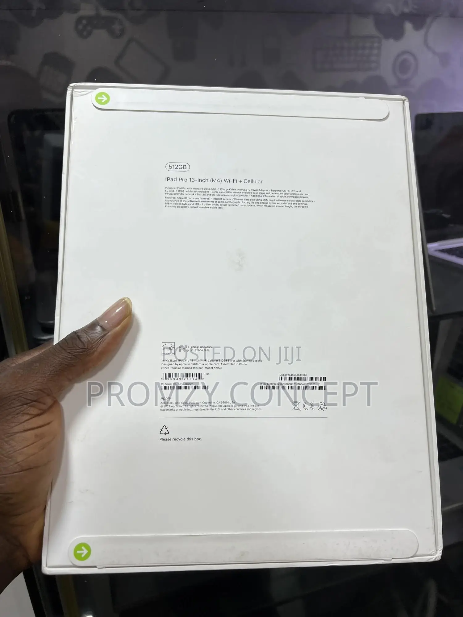 New Apple iPad Pro 13 (2024) 512 GB Silver