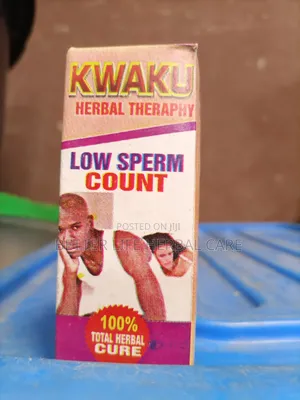 Kwaku Herbal Therapy For Low Sperm Count.