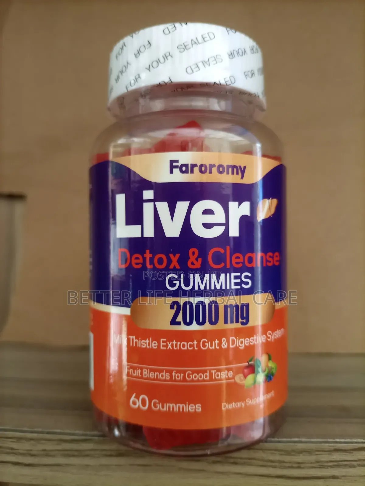 Liver Detox Cleanser Gummies.