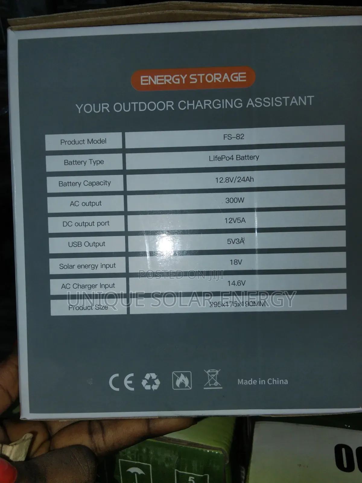 Feisun 300w Solar Generator