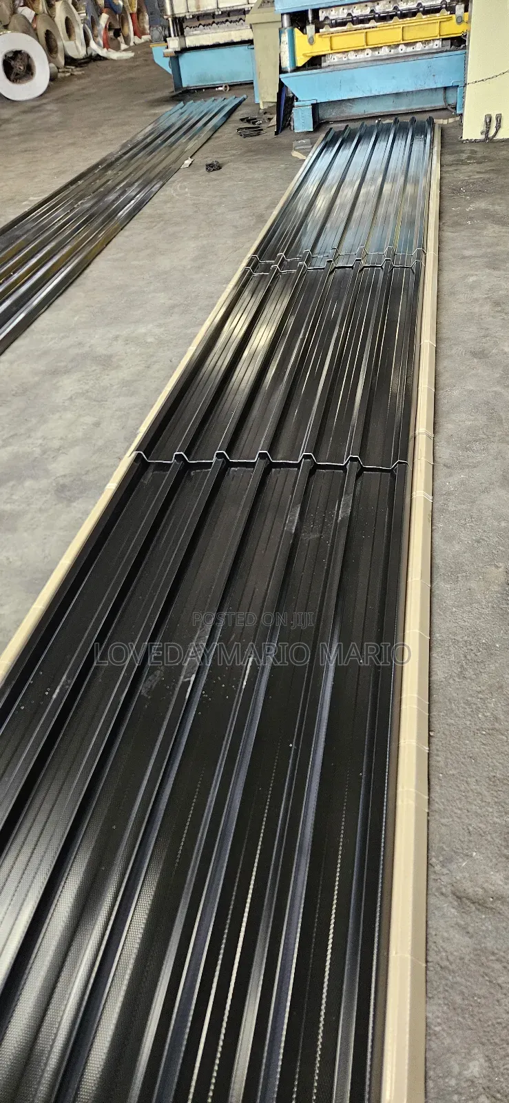 Aluminium Roofing Black