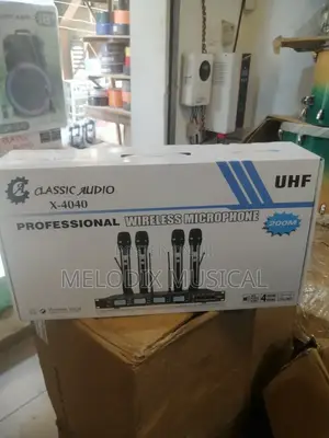 Classic Audio X4040 4 in 1 Professional Wireless Microphone