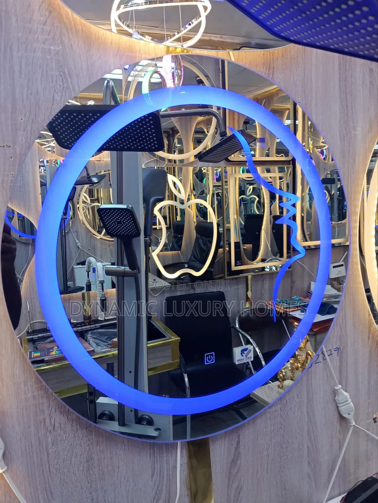 High Quality 70*70 Cm Round Sensor Mirror