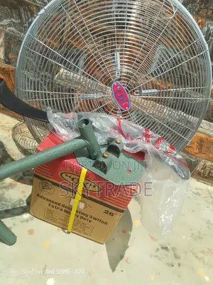 The New in 26inches 2 Blade Iron Guard Net Industria Fan
