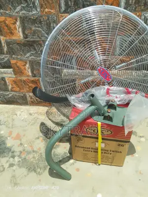 Unique 2blade With 3 Speed Power Industria 26" Wall Fan