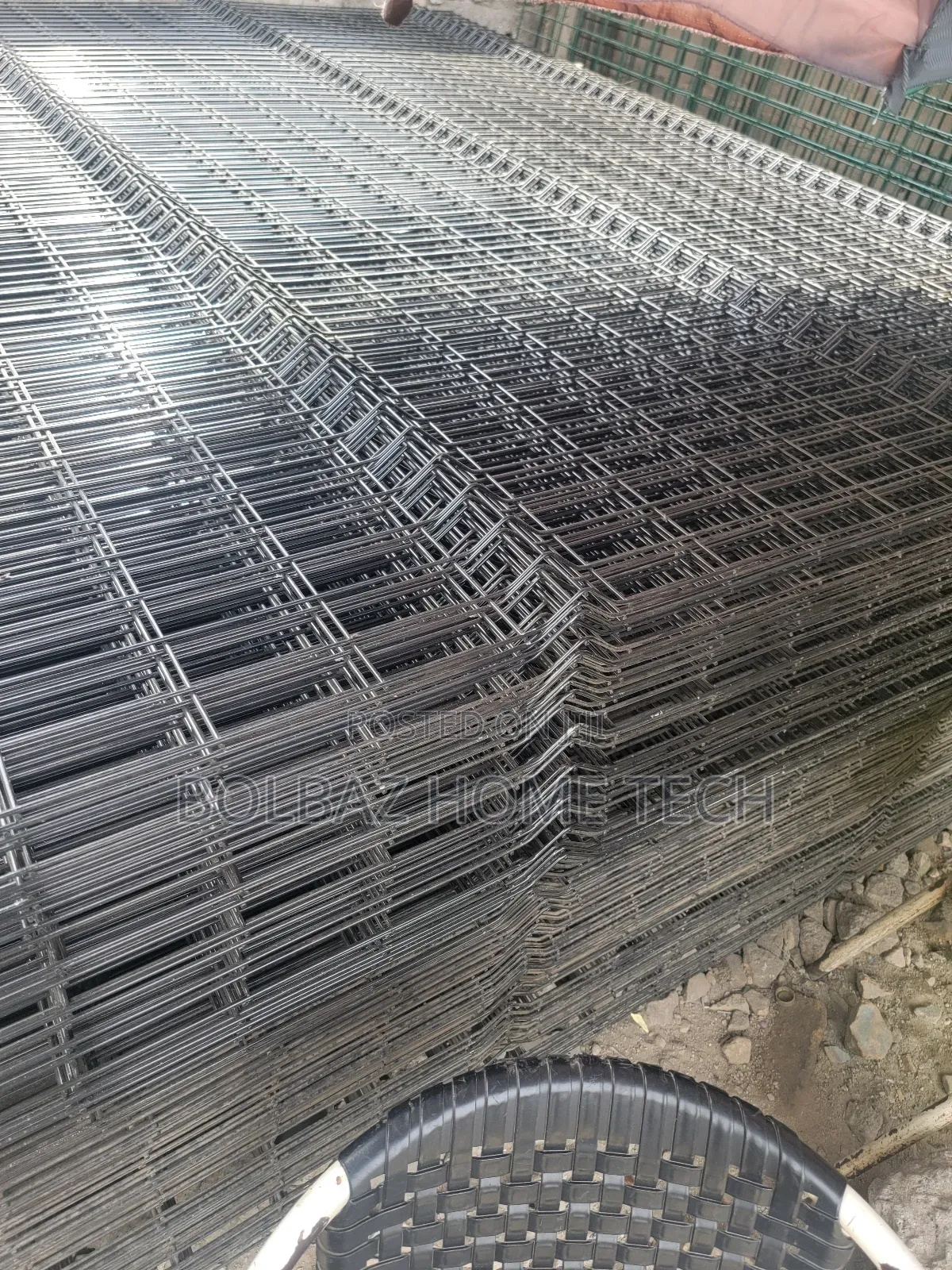 Clear View Frnce; Finger Panel Mesh