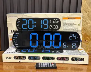 Wall Clock Led Display