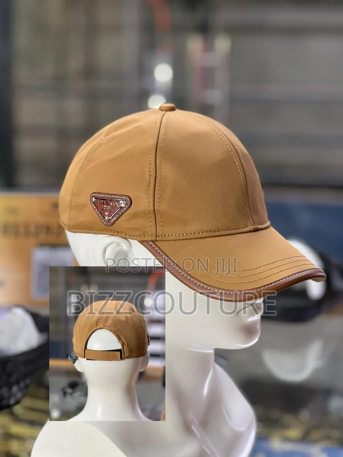 Original Prada Face Caps Available in Store