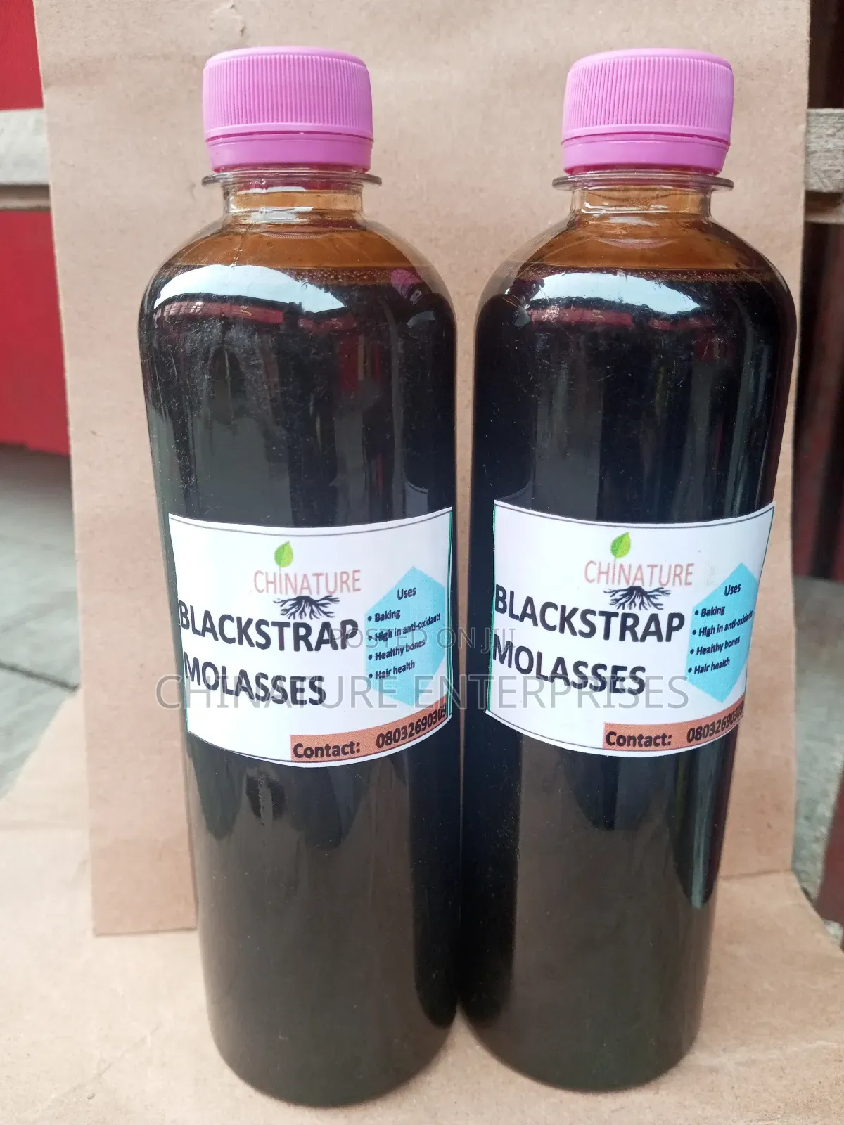 Unsulphured Black Strap Mollases 500ml