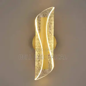 Luxury Led Spiral Wall Lamp