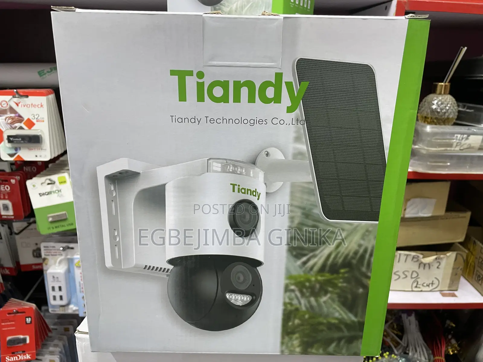 Tiandy 4g Solar Camera