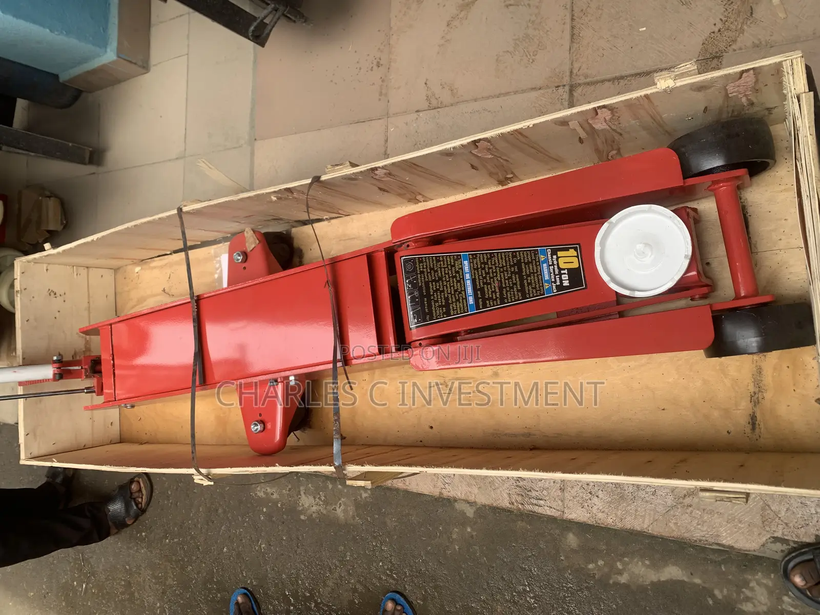 10 Ton Hydraulic Floor Jack