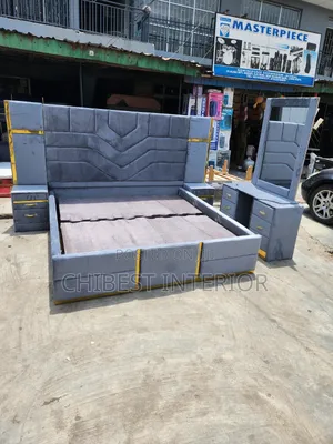 Padded Six by Six Bed Stand.