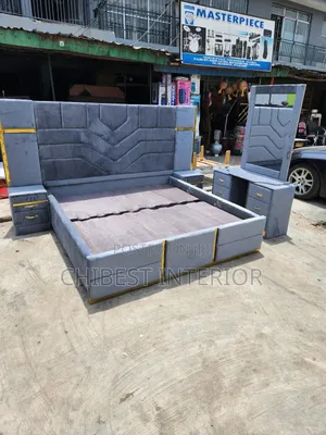 Padded Six by Six Bed Stand With Quality Materials.
