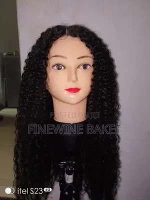 70 Percent Human Jerry Curls Wig 30 Inches