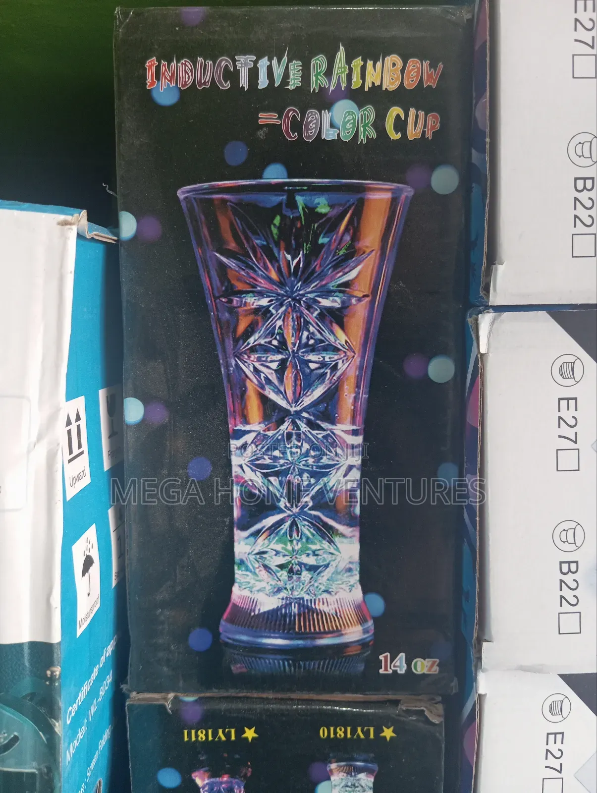 Inductive Rainbow Colour Cup