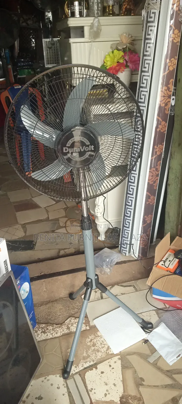 18watt Solar Standing Fan