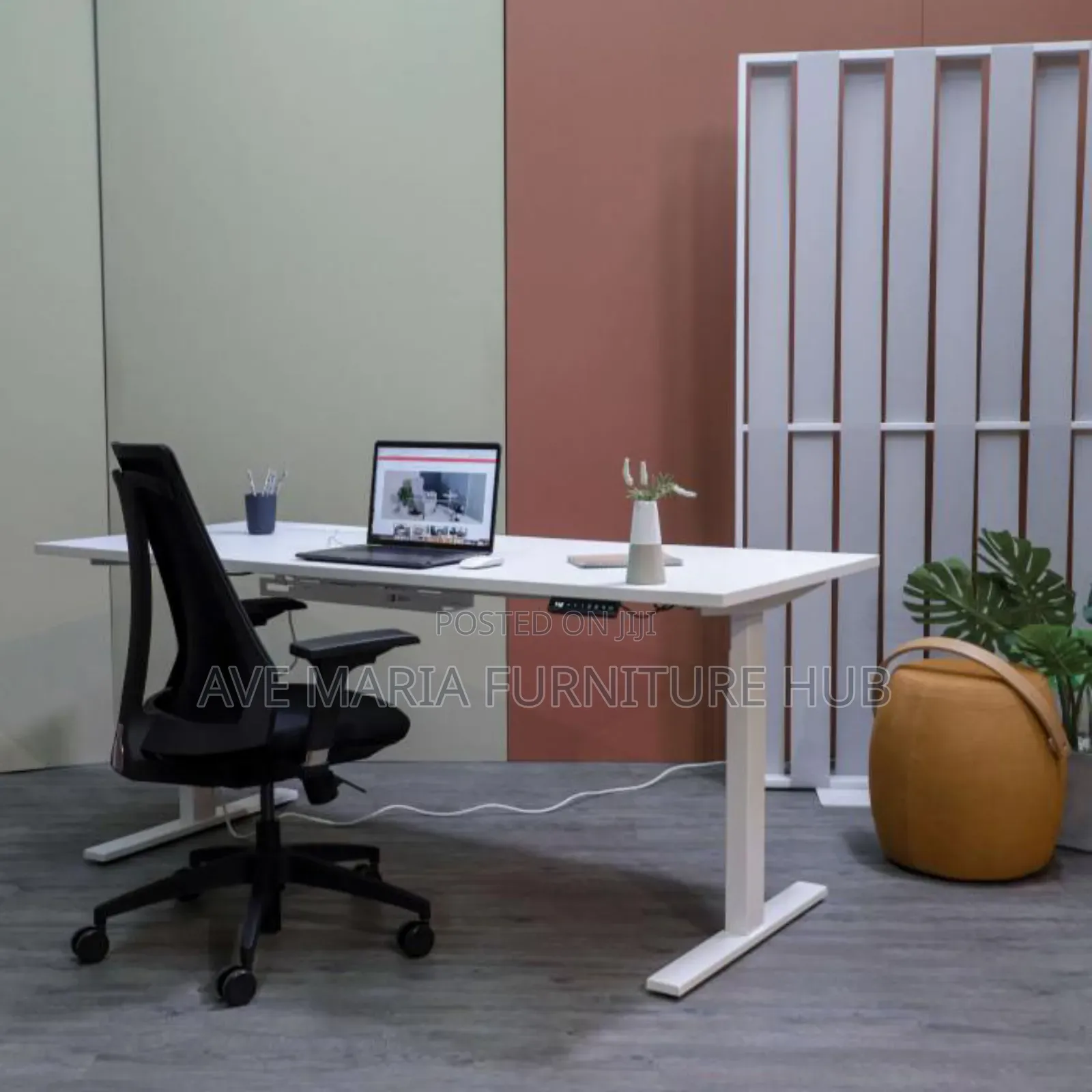 Electric Adjustable Height Desk.