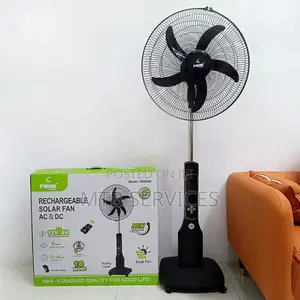 Solar Rechargeable Fan