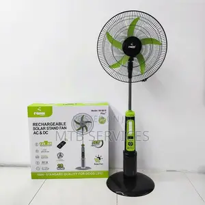 Solar Rechargeable Fan