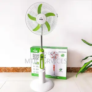 Solar Rechargeable Fan