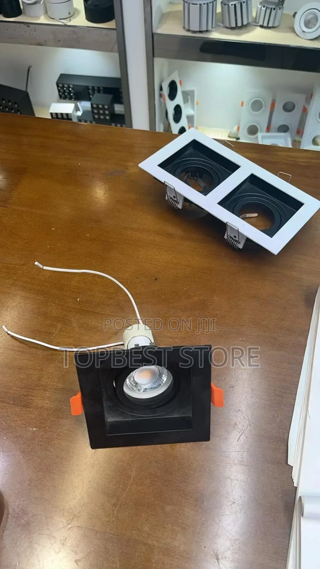 Gu10 Modern Square Spot Light