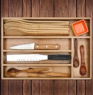 Wooden Cutlery Holder