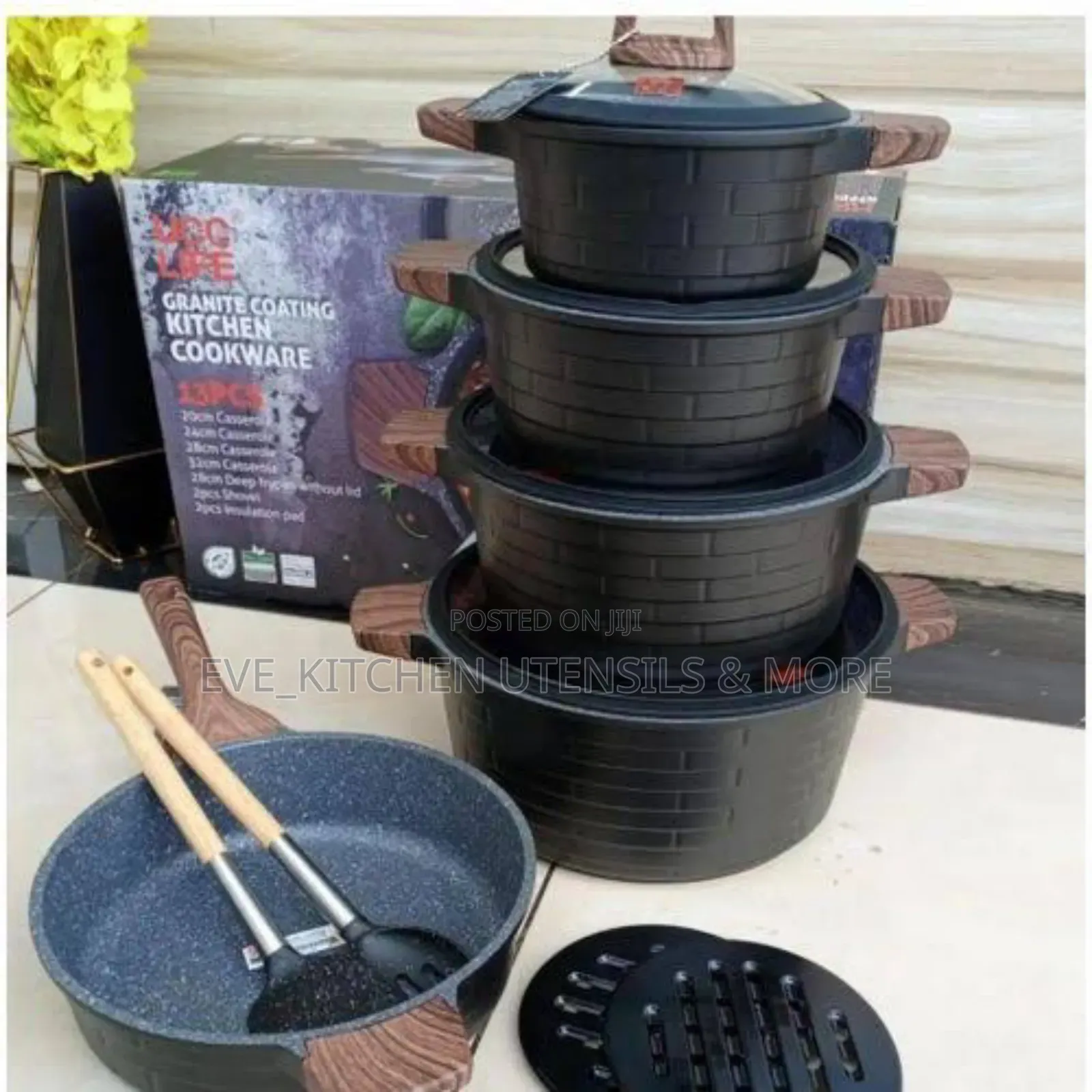 Ucc Life 5set Granite Pot