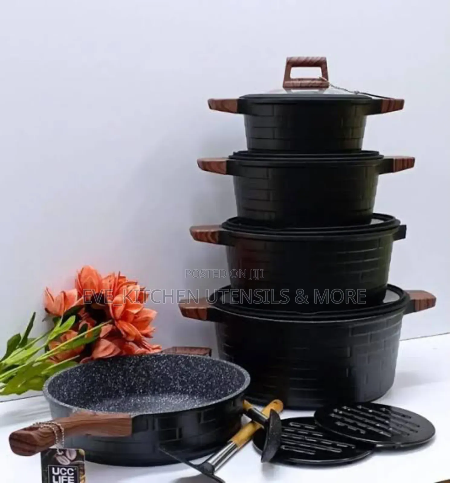 Ucc Life 5set Granite Pot