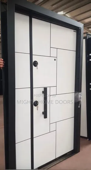 Turkish Luxury Striped With Black Security Door