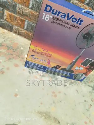 Brand New 18" 3 in 1 Standing Fan (Build in Battery Charger)