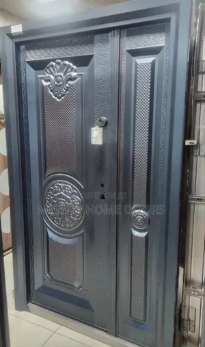 Casted Molten Copper Security Steel Door