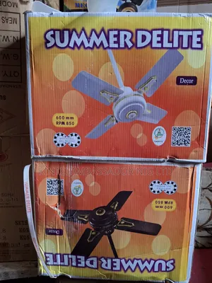 Summer Delite Ceiling Fan - 25"" - Shott Blade