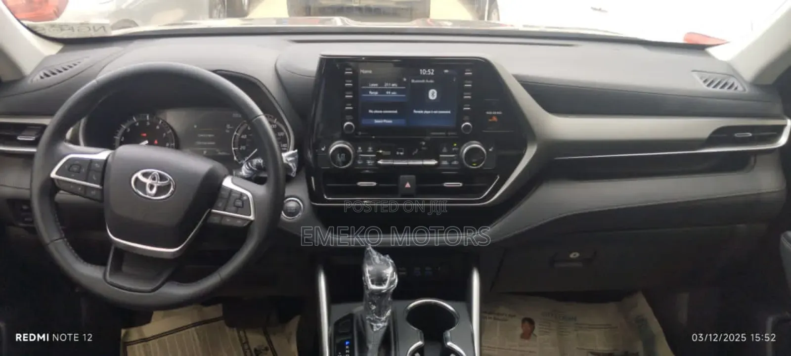 Toyota Highlander XLE 2022 Black