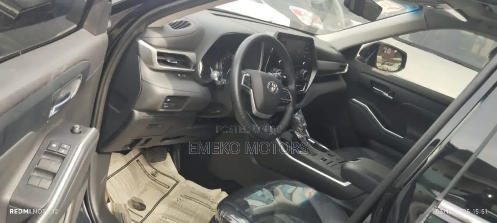 Toyota Highlander XLE 2022 Black